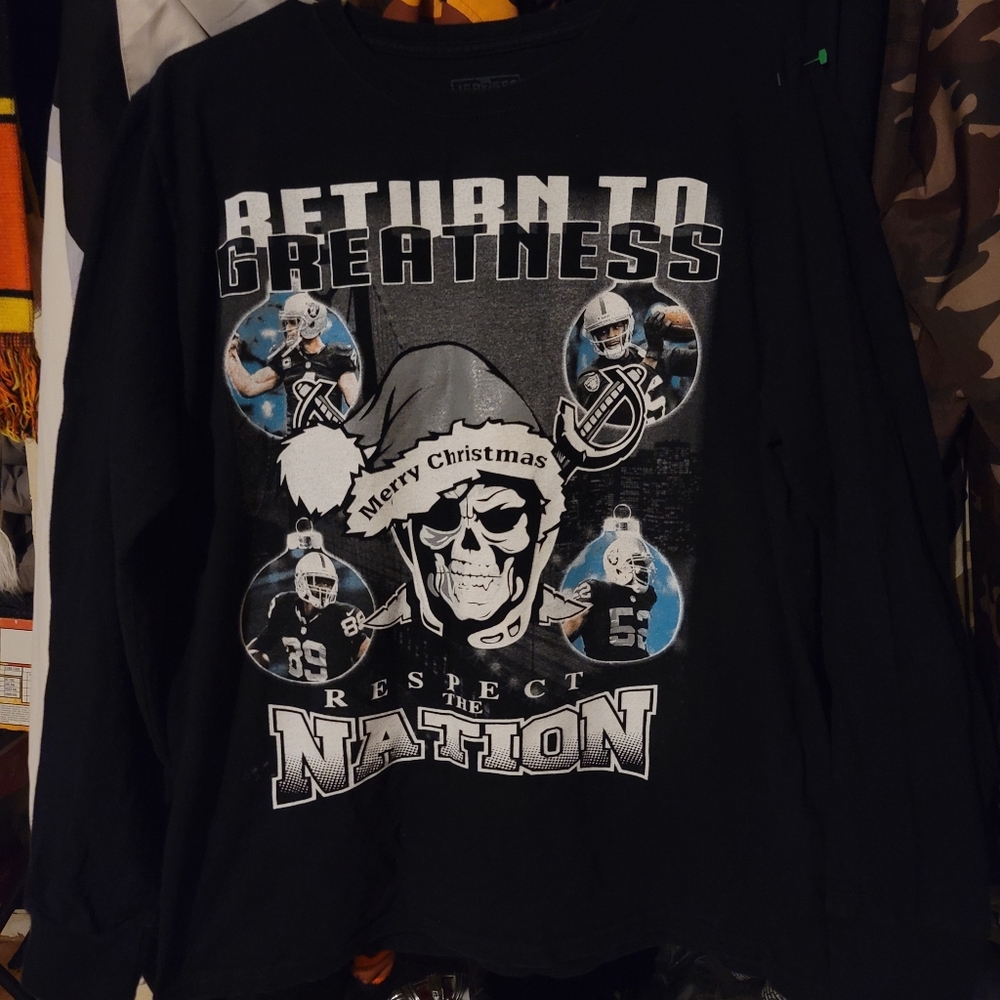 Oakland Raiders Long Sleeve Shirt